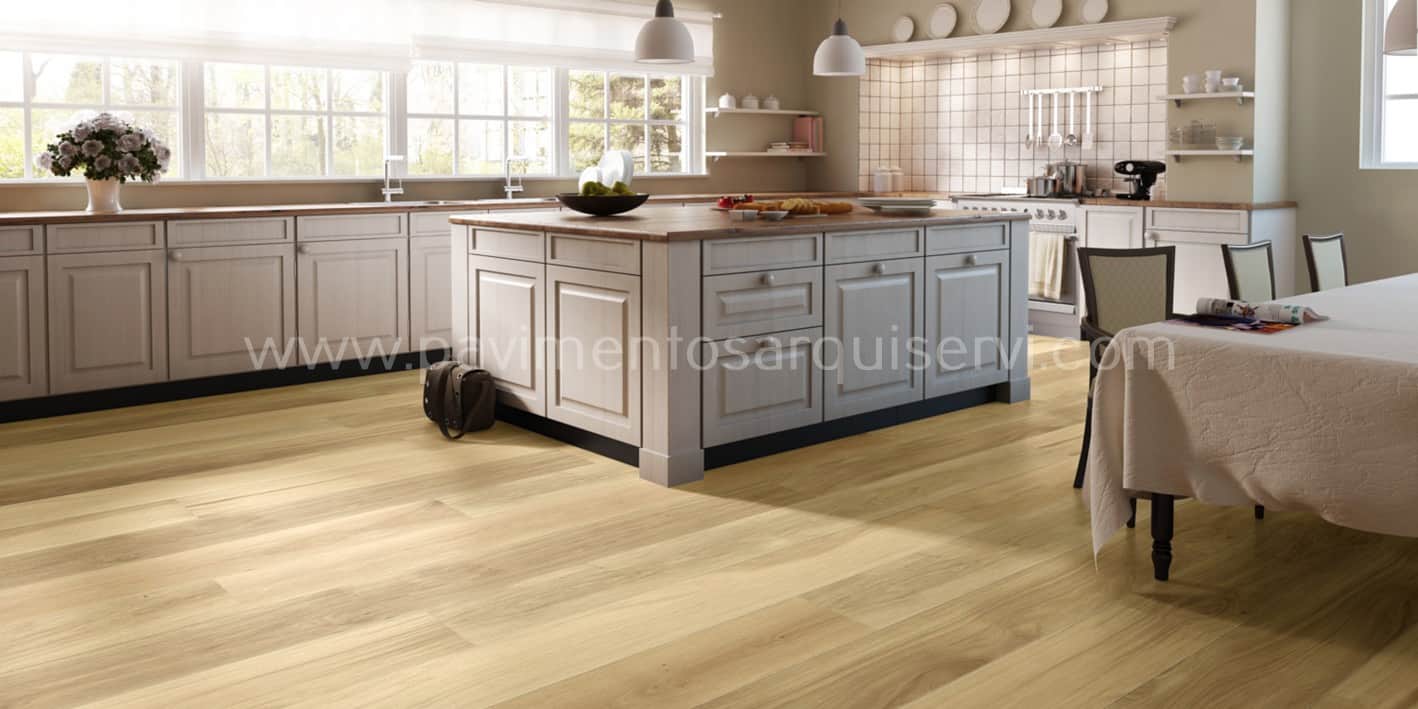 Madera Natural Parquet Roble Miel Aceitado